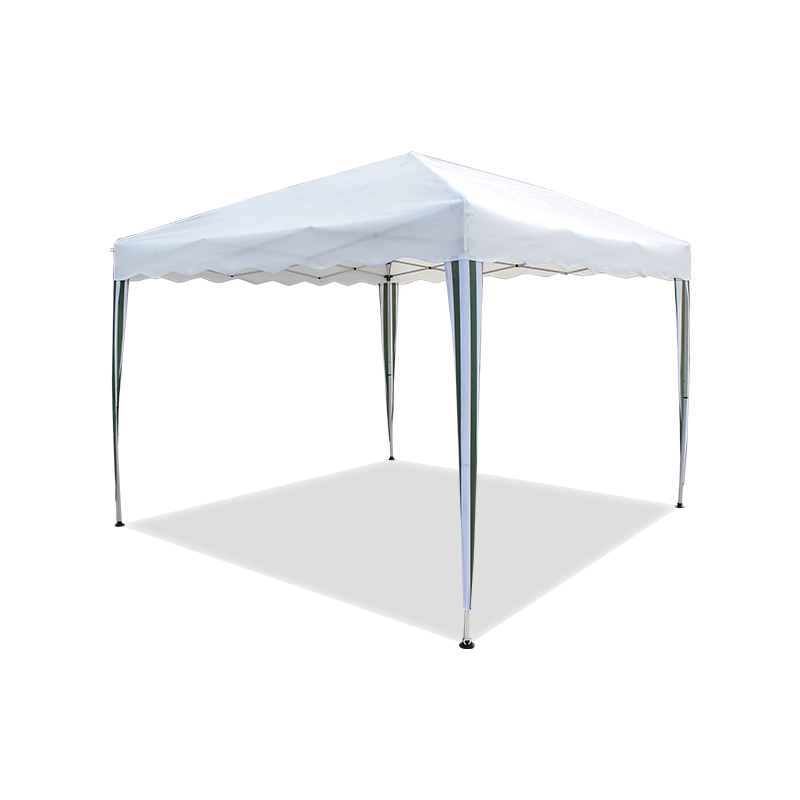 A05-Stahlrahmen Schwarzpulverbeschichtung 140 g Polyester Outdoor-Falt-Baldachin Pavillon