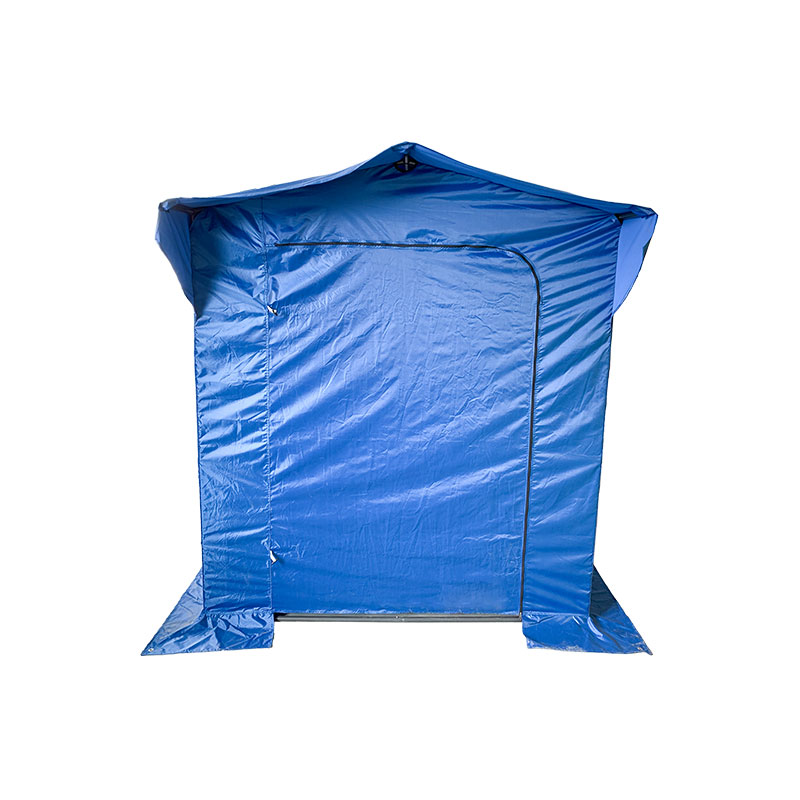 FALTING Tent Pro Struktur Serie 50mm Aluminium + 4 Doppelseiten PVC 520 g/m² Plane für professionelle Bedürfnisse oder tägliche Verwendung blau