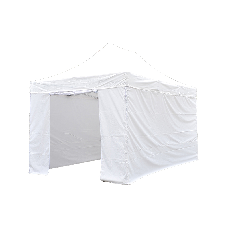 3x4,5 m Aluminiumrahmen Falten -Gavillon 300G PVC -beschichtetes Polyester