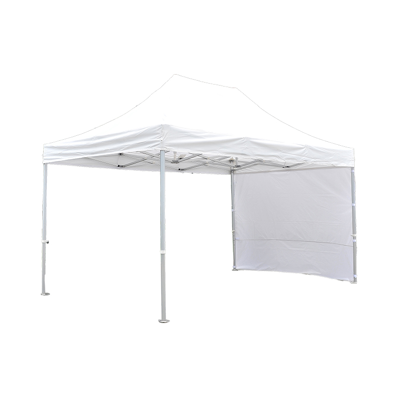 3x4,5 m Aluminiumrahmen Falten -Gavillon 300G PVC -beschichtetes Polyester