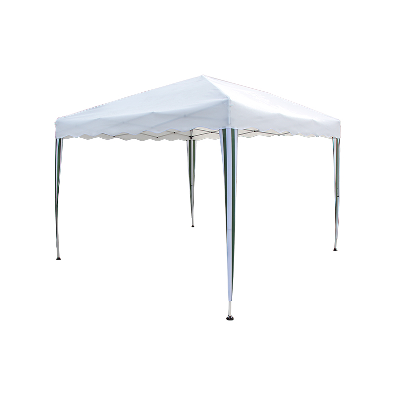 A05-Stahlrahmen Schwarzpulverbeschichtung 140 g Polyester Outdoor-Falt-Baldachin Pavillon
