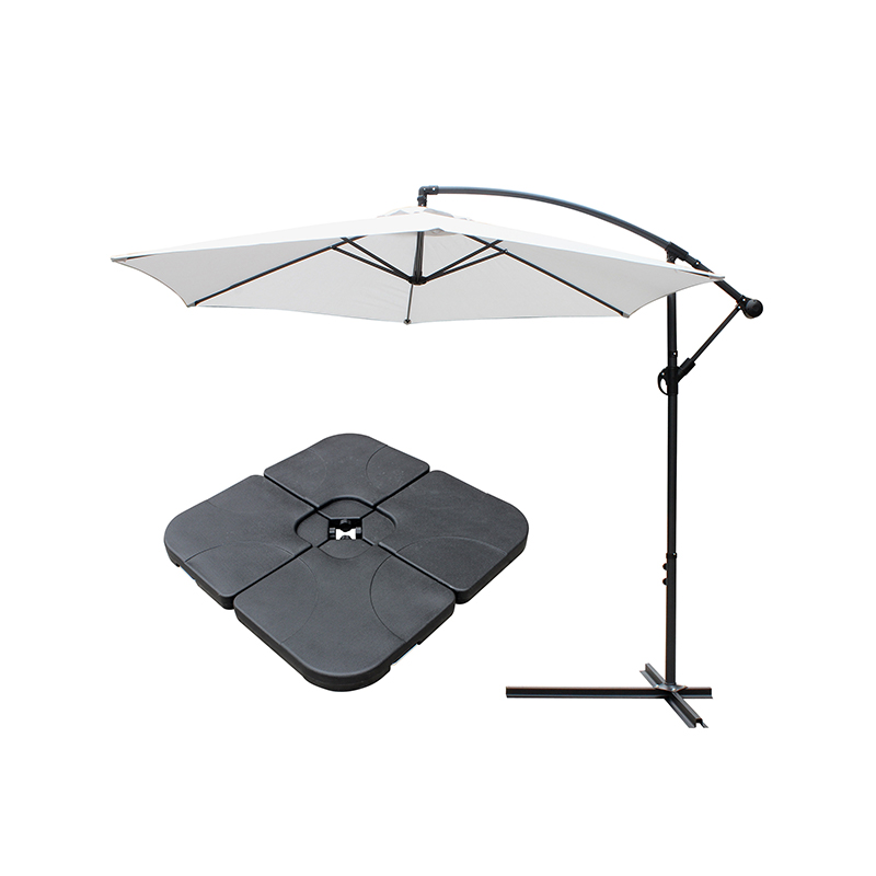 Außenterrasse 10 'Hanging Regenschirm Sonnenschatten ohne Kreuzungsbasis